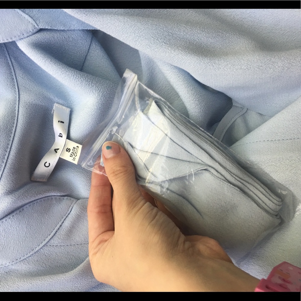 CAbi #837 Breeze Dress Set Wedgewood